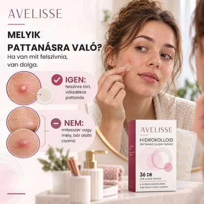 Avelisse Hidrokolloid Pattanás Elleni Tapasz